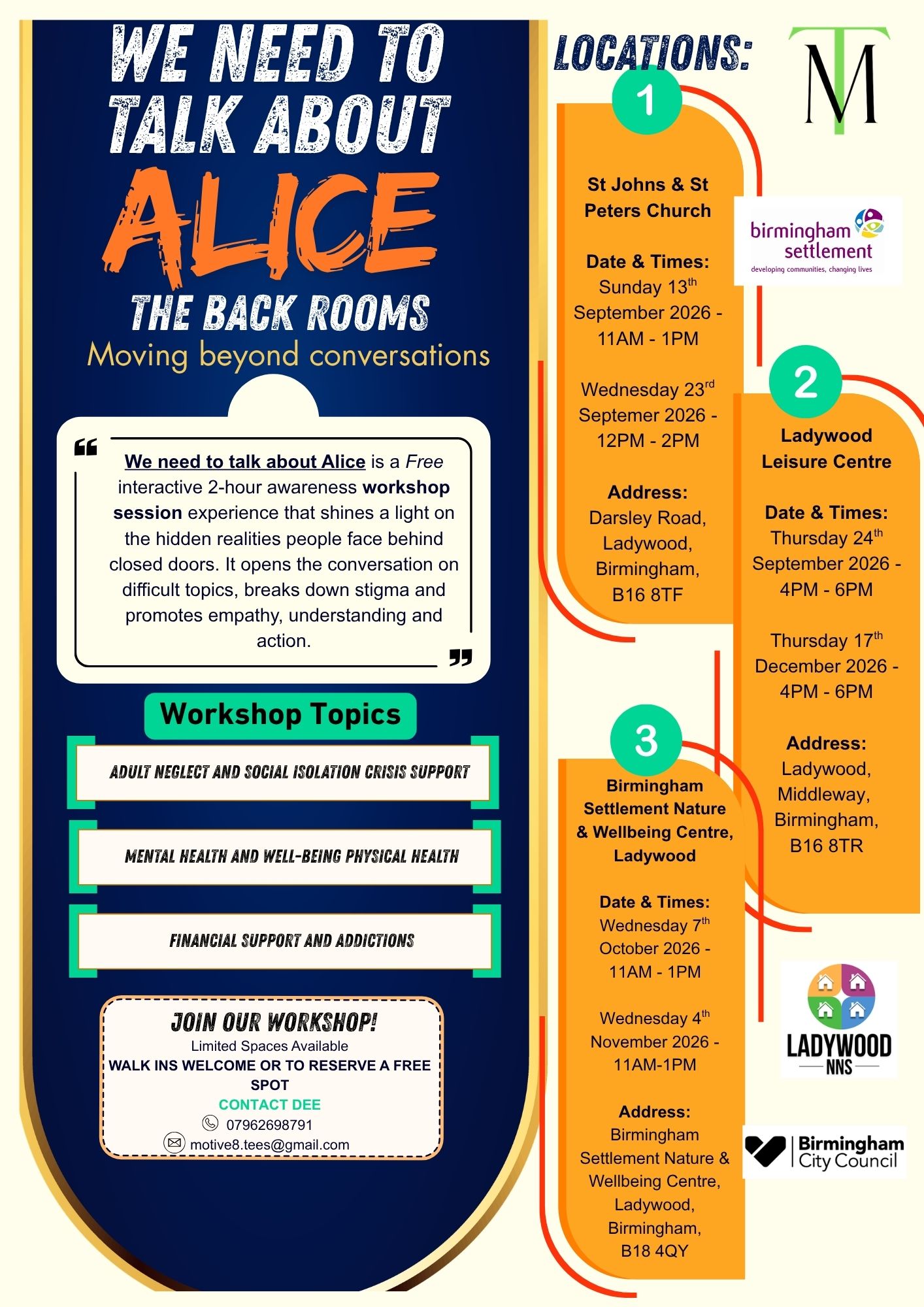 Lets talk about Alice flyer v2